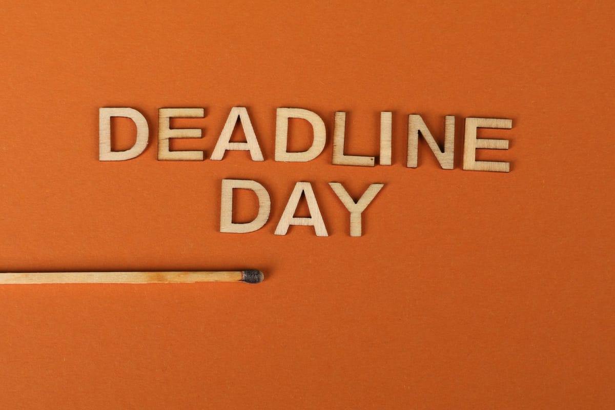 On craft, deadlines, and shipping anyway